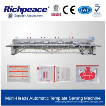 Richpeace Computerized Automatische Hochgeschwindigkeits-Vorlage Herstellung Nähmaschine